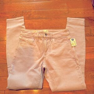 Women’s Lilac color Universal Thread jeans, size 0/25R